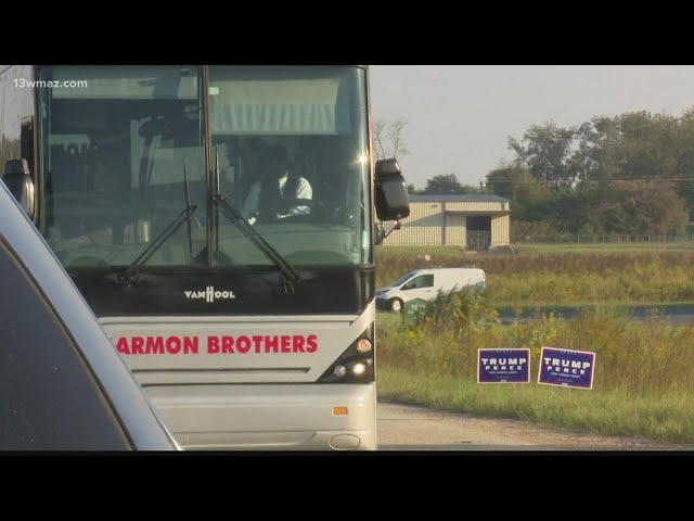 Macon prepares for President Donald Trump's Friday night MAGA rally