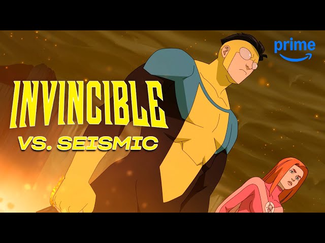 Invincible and Atom Eve Reunite with Doc Seismic | Invincible | Prime Video