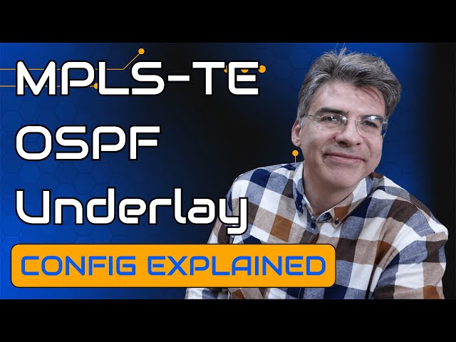 Configuring the MPLS-TE OSPF Underlay