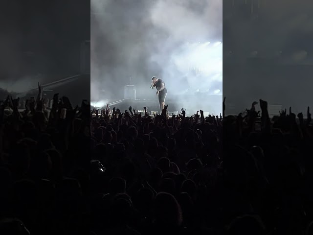 Post Malone - Saying goodbye to crowd - Accor Stadium - Sydney Australia - 2 Feb 2023