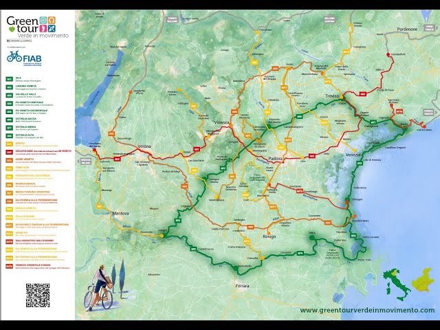 Presentazione rete ciclabile veneta green tour