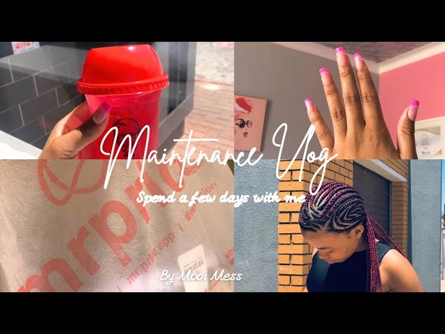 MAINTENANCE VLOG| HAIR| NAILS| CLOTHES