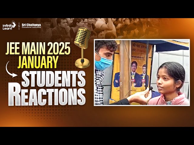 JEE Main 2025: What Students Are Saying About the January 22nd Shift 1 Exam | #jeeexamreview