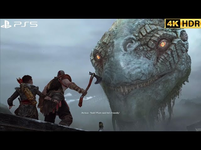 Path to The Mountain (Part-2) | God of War | Cinematic Walkthrough | 4K 60fps | PlayStation 5