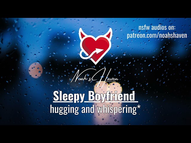 ASMR Gently Falling Asleep in Each Other's Arms [rain][sleep aid][soft talking] Boyfriend Roleplay