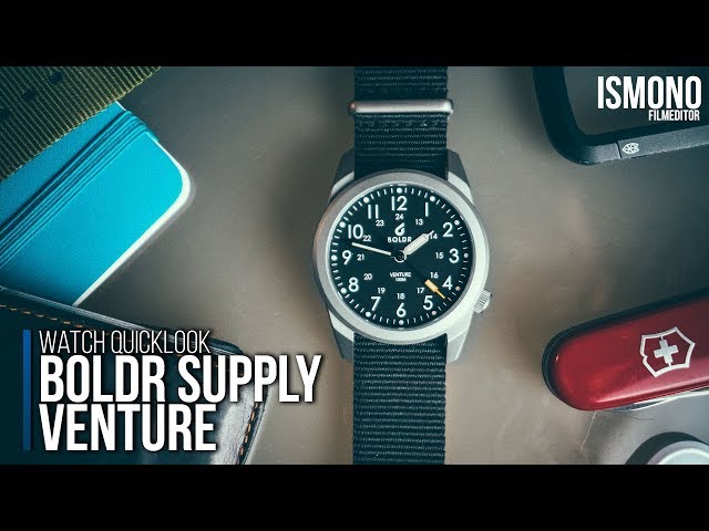 A titanium watch under €150.- Boldr Venture WATCH QUICKLOOK