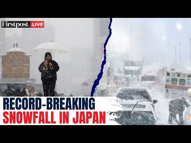 Japan Snowfall LIVE: Intense Snowstorms Hit Japan Again, Officials Issue Avalanche Warnings | N18G