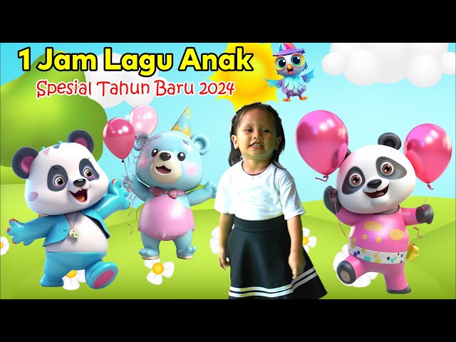 1 JAM NONSTOP KUMPULAN  LAGU ANAK TERPOPULER ♥ SPESIAL TAHUN BARU 2024 | 1 Jam Lagu Anak Populer