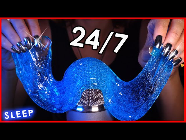 24 Hours SLIME ASMR for Deep SLEEP and RELAXATION 😴 No Talking 24/7 Live ASMR