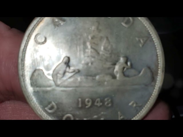 1948 Canadian Silver Dollar