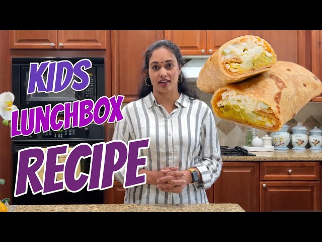 Lunchbox Frankie for kids || Dandevibes || vegfrankie ricepe...