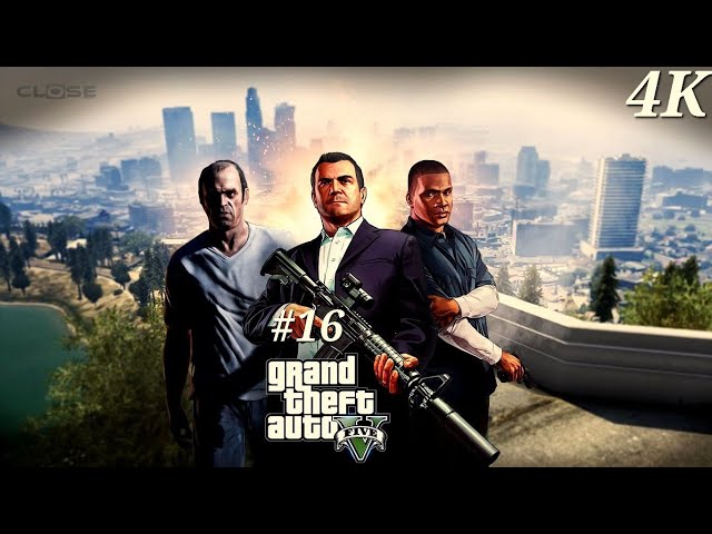 GRAND THEFT AUTO V GAMEPLAY FIRST PERSON 4K