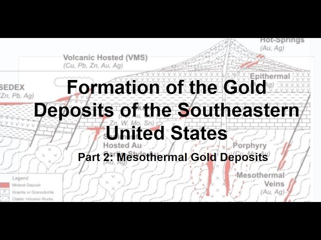 How the Gold Deposits of the Southeastern United States Formed: Part II Mesothermal Deposits