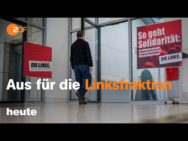 heute 19:00 Uhr 14.11.23 Gaza, Ukraine, Auflösung der Linksfraktion (english)