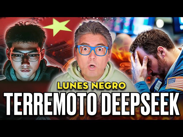 🚨 DEEPSEEK: El TERREMOTO CHINO que NADIE ESPERABA y QUE PUEDE CAMBIARLO TODO. Las TECH se DESPLOMAN