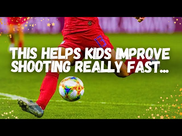 How I help kids improve their soccer shooting techniques, power, and accuracy...