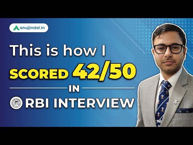 How To Score High In RBI Grade B Interview 2022 | RBI Interview Preparation 2022 | RBI Grade B 2023