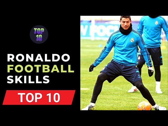 Top 10 Cristiano Ronaldo Football Skills You Need to Learn! #viral #football