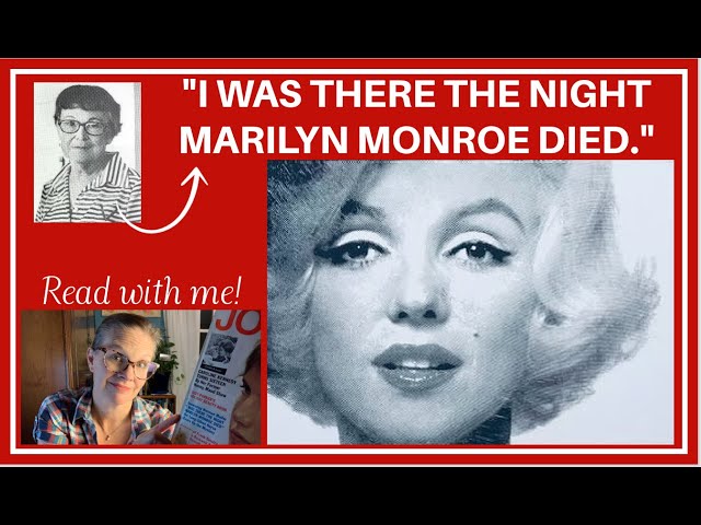 "The Night Marilyn Monroe Died" - Nurse Who Was There #readalong #readwithme #RFK #JFK #kennedys