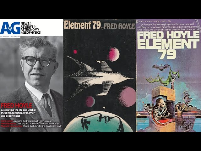 Fred Hoyle Short Story Collection 'Element 79' (Gold).  #astronomy #panspermia #shortstory  #gold