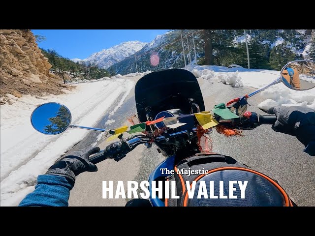 Harshil Valley Looks MAGICAL after snowfall | Gangotri Darshan | Bagori Village.  #harsilvalley