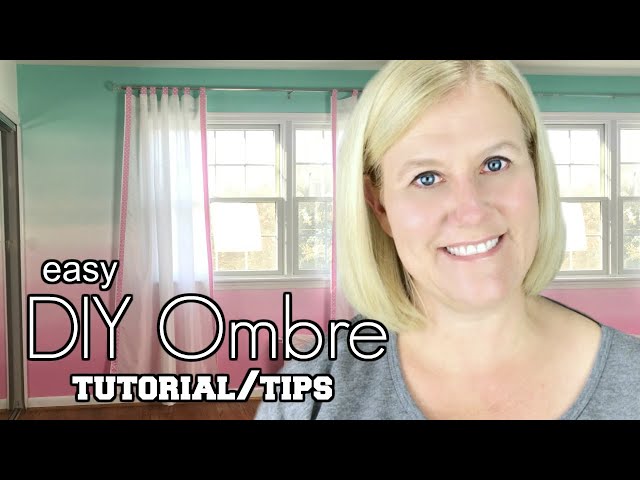 Ombre Wall DIY: How to Paint an Ombre Accent Wall (Tutorial, Tips & Tricks)