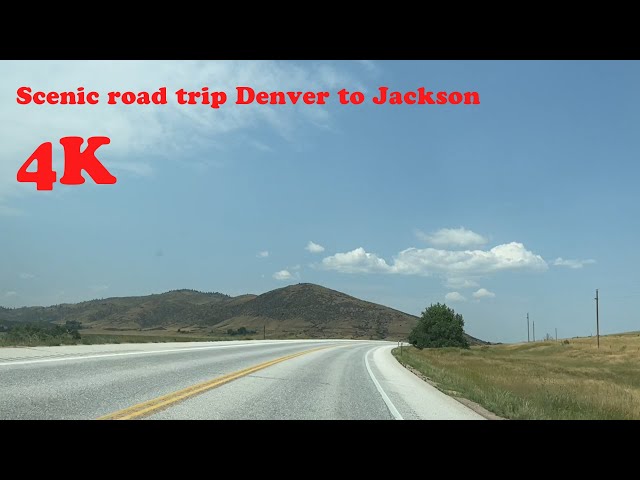 Denver to Jackson Drive | 2021 USA roadtrip | Scenic road trip CO & WY | Yellow stone tour Day1