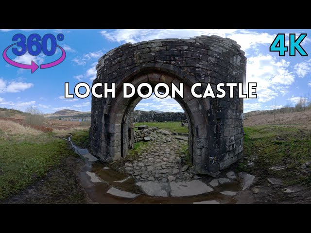 360° Video - Insta 360 X4  ||  INSIDE Loch Doon Castle