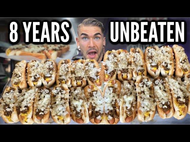 $250 HOT DOG CHALLENGE | NO WINNERS FOR 8 YEARS | Rhode Island Hot Wieners