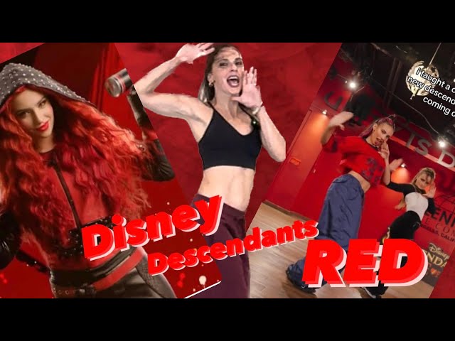 Learn the Epic Dance to "Red" from Disney's New Descendants Movie! | Step-by-Step Tutorial