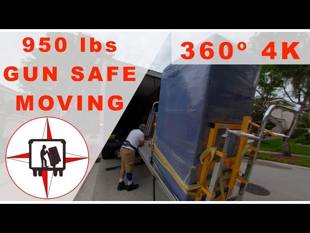 YOU NEVER WATCHED A GUN SAFE MOVE FILMED LIKE THIS BEFORE!