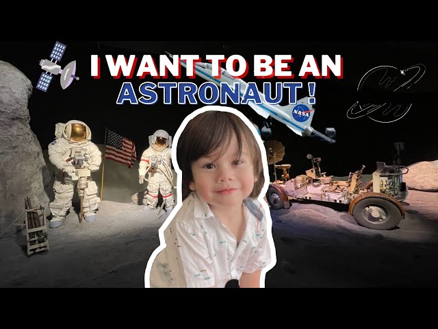 LITTLE ASTRONAUTS, LET’S GO To The MOON And Back!!! #NASA #johnsonSpaceCenter