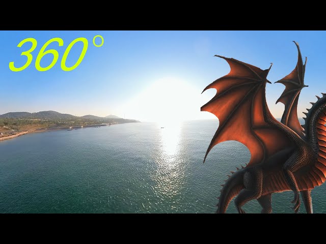 VR 360 video。Aerial photography。God Bless America！Congratulations to President Trump！