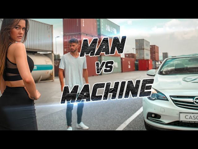 Man vs Machine | Freerunning & Parkour race