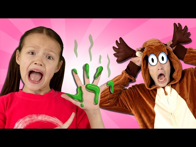 Wash Your Hands Da Moose ✋🤚 | Nursery Rhymes & Kids Songs | @dominoki