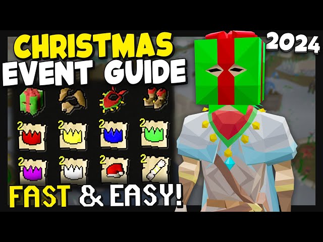 OSRS Christmas Event Guide (2024) - FAST & EASY! | Old School RuneScape How-to Xmas Holiday Guide