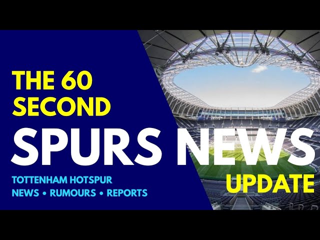 THE 60 SECOND SPURS NEWS UPDATE: The Latest on Tel, Personal Terms Not Agreed as Yet