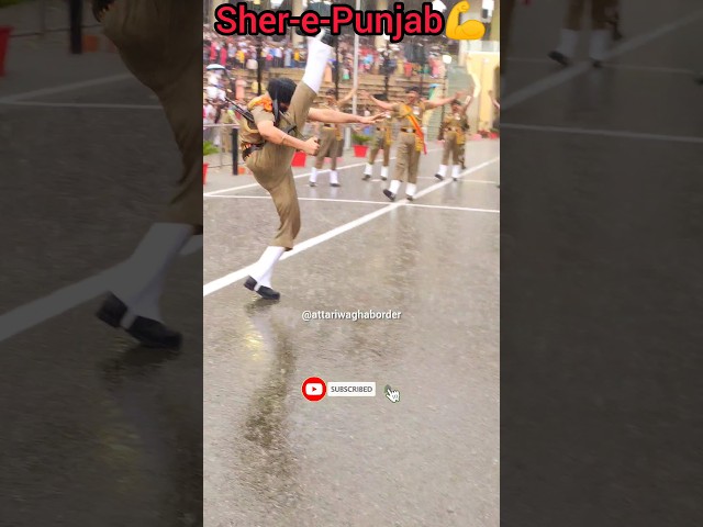 Most Shocking Wagah Border Parade 😱: India Pakistan Border Ceremony. #attari #wagah #wagahborder