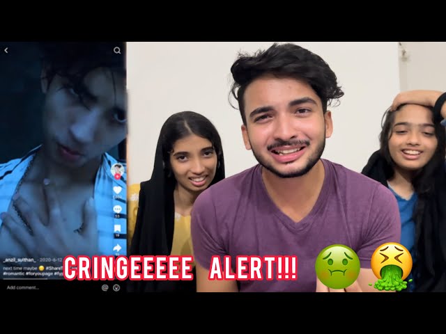 REACTING TO MY OLD TIKTOKS (CRINGEEEE!!) | ANZIL SULTHAN