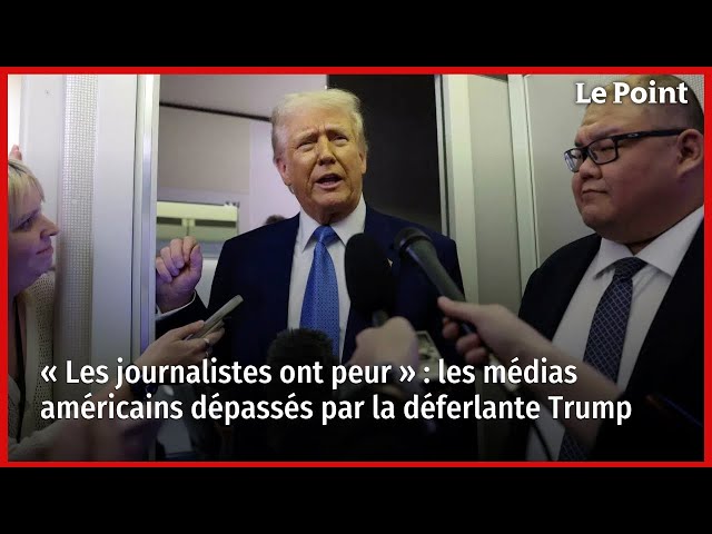 « Les journalistes ont peur » : les médias américains dépassés par la déferlante Trump