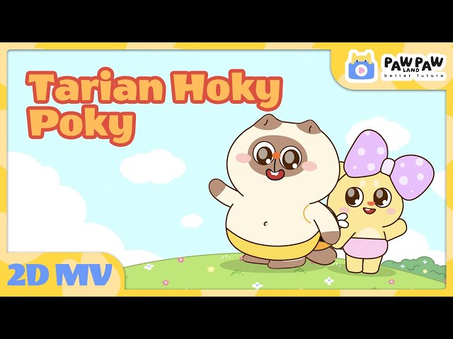 TARIAN HOKEY POKEY |Belajar Kanan Kirim Depan Belakang | Lagu Anak | PawPawland Indonesia