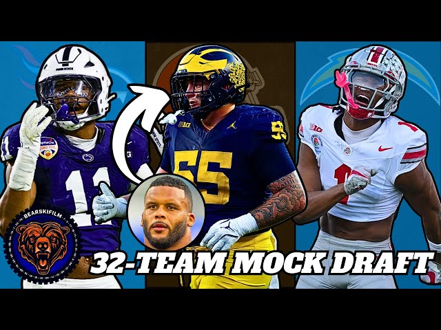 2025 FULL TEAM 2 Round Mock Draft || NFL SKI