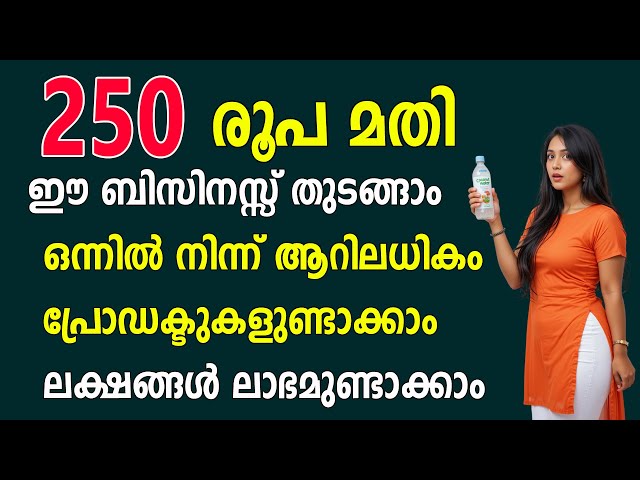 250 രൂപ മുതൽ വലിയ മുതൽമുടക്കിയും ആരംഭിക്കാവുന്ന ബിസിനസ്സ്  Trending business ideas 2025