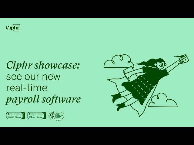 Ciphr showcase: see our new real-time payroll software