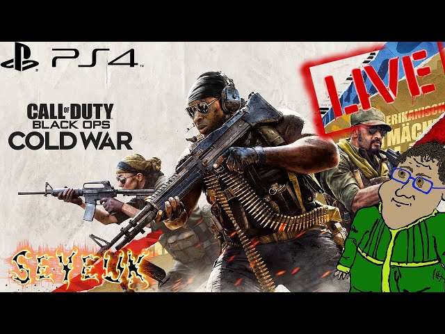 Playing COD Cold War in Different Modes on PS4. (05/03/21)