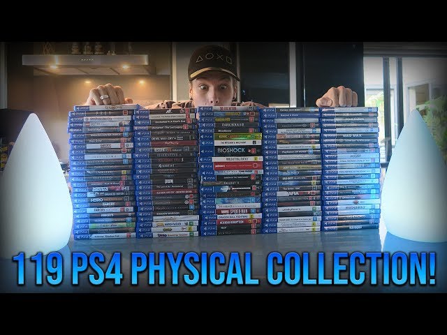 My 119 PS4 Physical Game Collection!