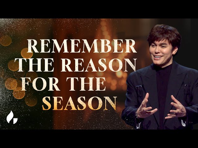 The ONE Thing To Remember This Christmas | Joseph Prince | Gospel Partner Excerpt