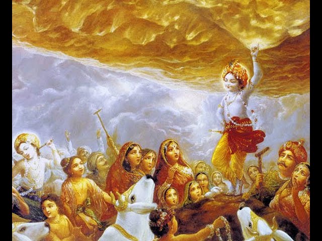 Govardhan Hill was 2 miles high at the time of Lord Krishna on Earth