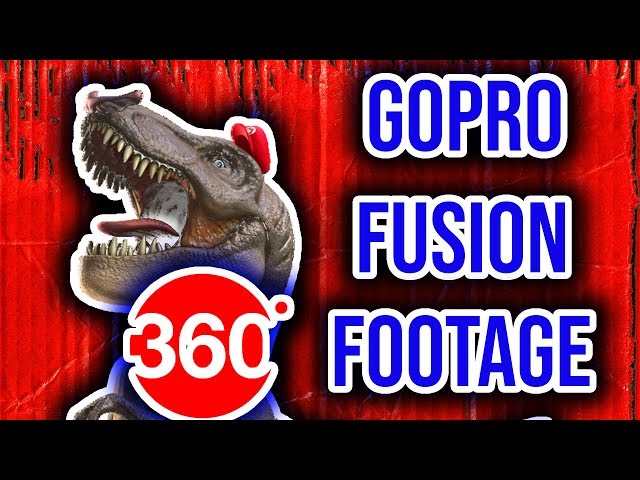 Dinosaur 360 degree experience.  You control the camera!