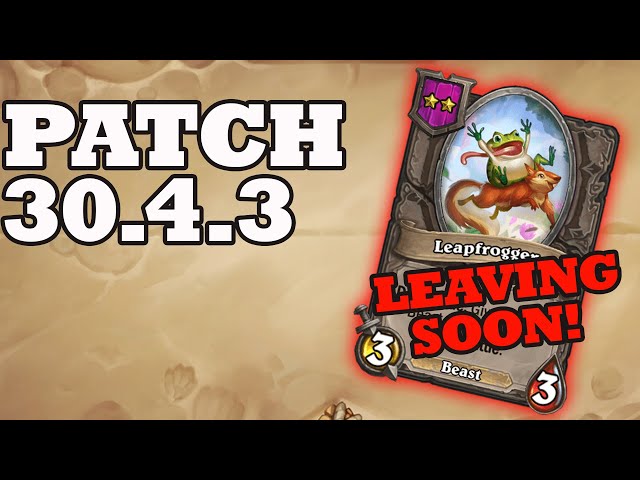 Trinket Shakeup! Patch 30.4.3 Hearthstone Battlegrounds